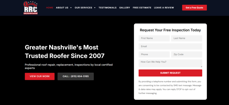 Quality RRC – Full Roof Replacement in Franklin, TN