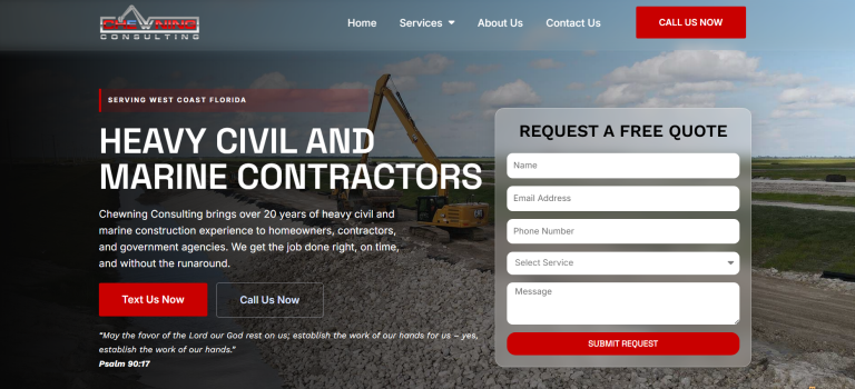 Chewning Consulting – Heavy Civil & Marine Contractor