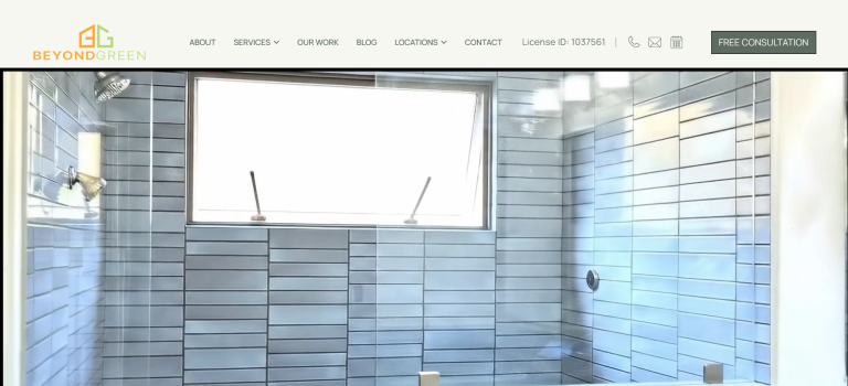 Beyond Green – Design-Build Construction Website